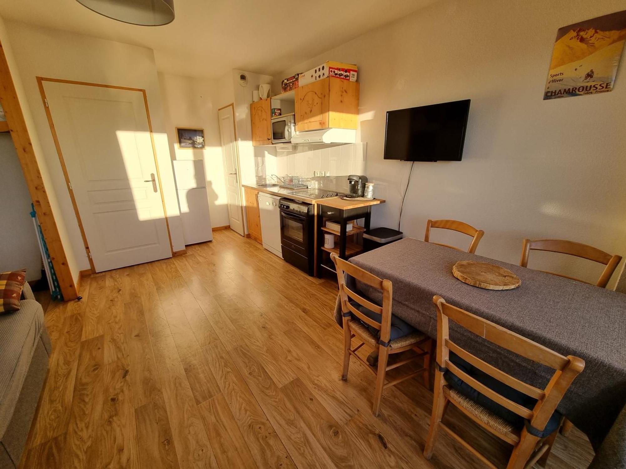 Appartement 4 Personnes 32M2 Au Pied Des Pistes- Wifi- Balcon Sud- Chamrousse 1650 エクステリア 写真